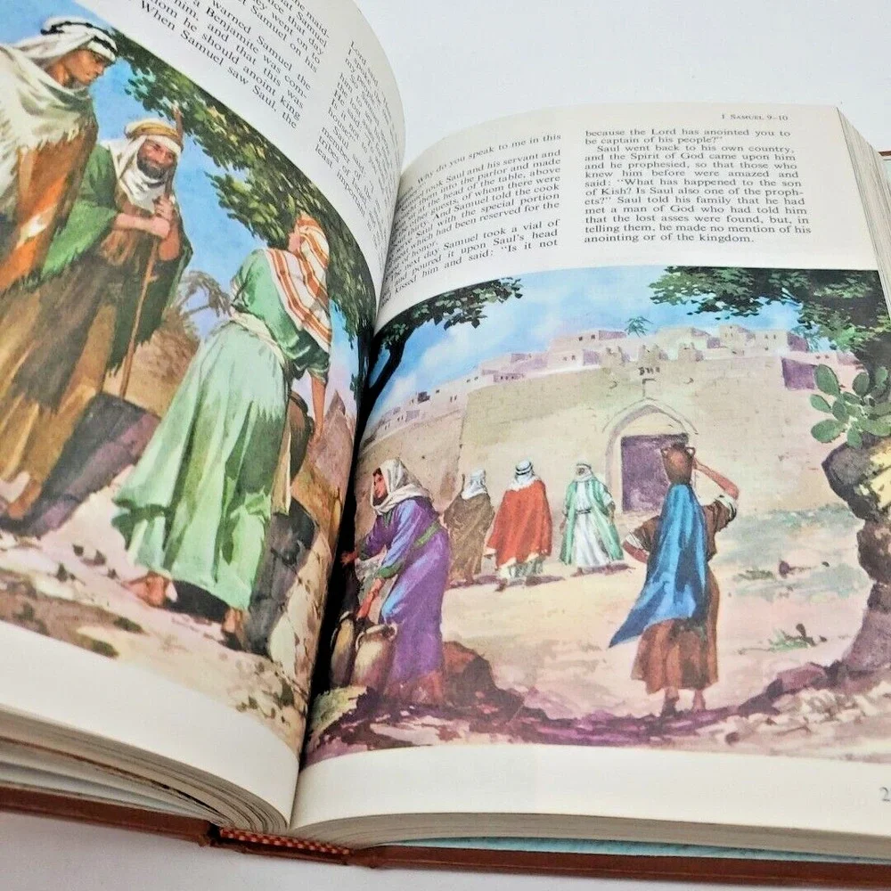 The Children's Bible Soft Hardcover Book‎ Golden Press Illustrated Vintage 1965